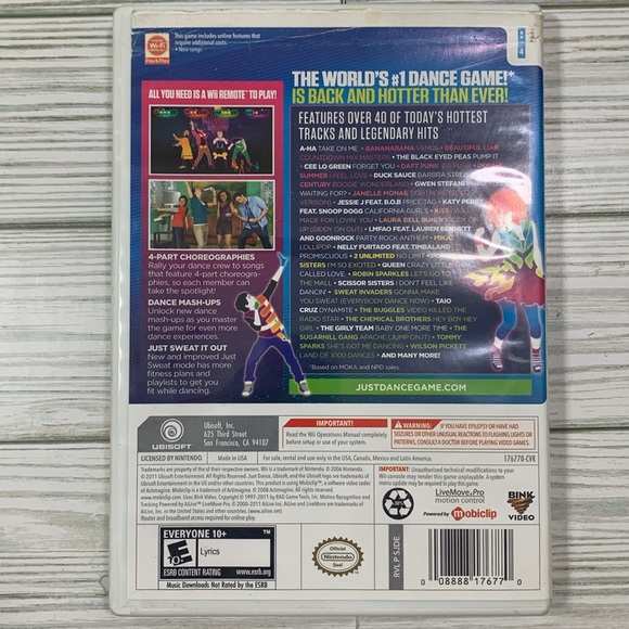 Just Dance 3 for Nintendo Wii - Picture 3 of 7